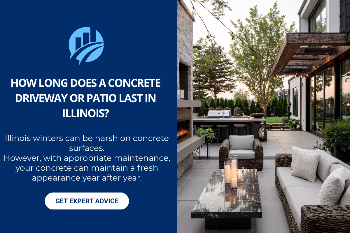 fortis paving blog post popup. how to make your concrete last in Illinois.